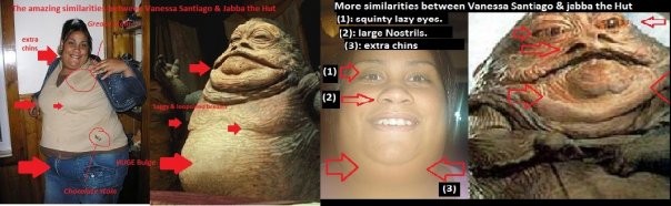 Jabba the hut in his human form