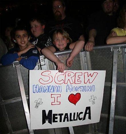 I want Metallica