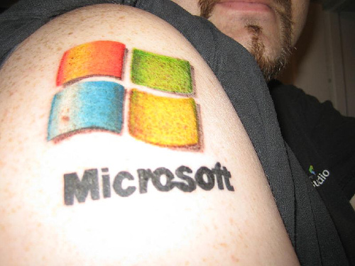Computer Fanboy Tattoos