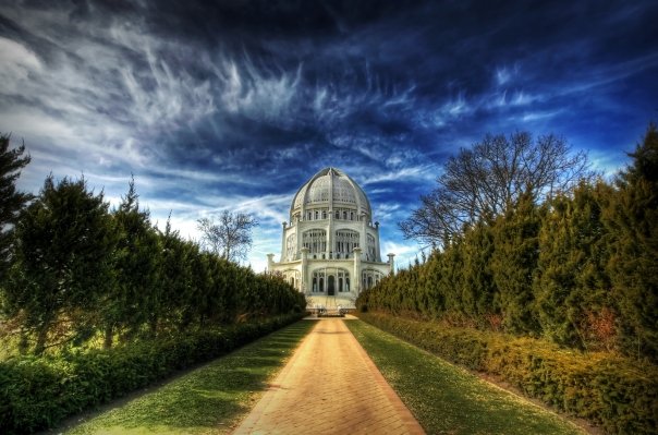 HDR of the Bahai Temple