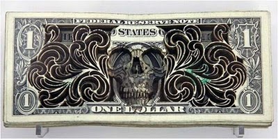 dollar bill art drawings on dollar bills