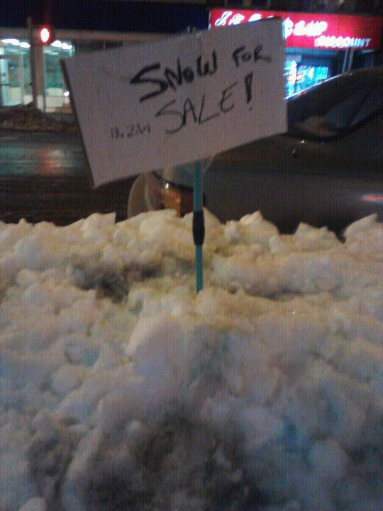 snow for sale