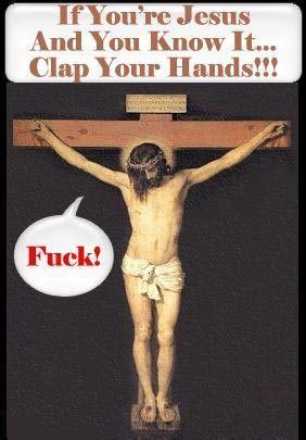 jesus is screwed or should i say nailed