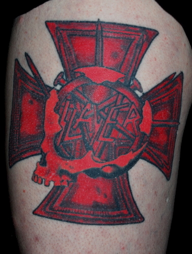 Slayer fan tattoos
