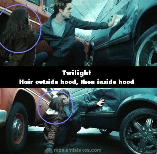 Twilight Movie Mistakes