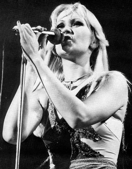 ABBA'S Agnetha Faltskog