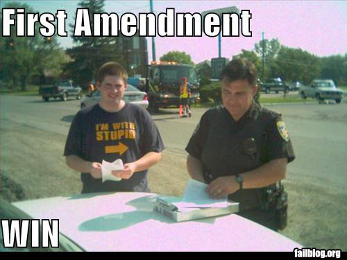 1st amendment win