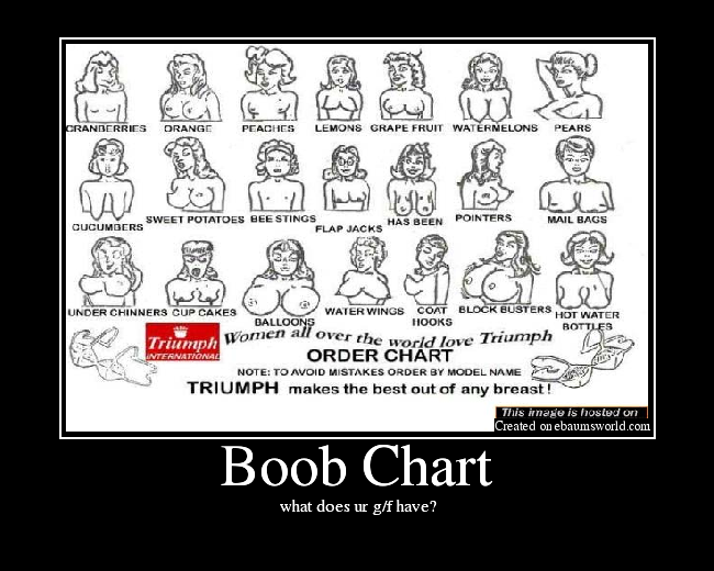 boob shapes east west