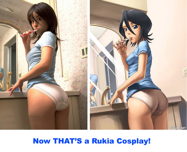 Ra...Ra...Rukia looks super fine.