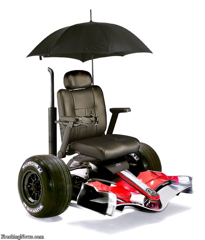 Rain proof racing wheelchair
