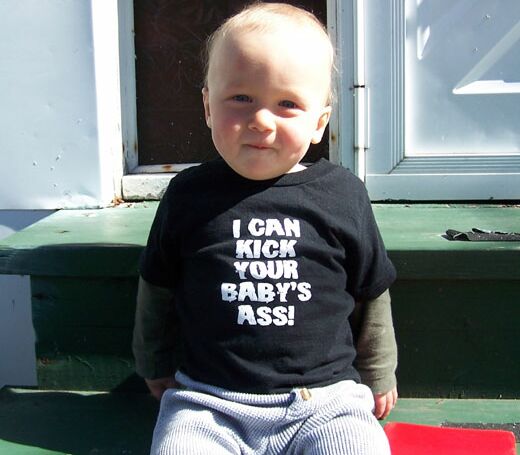 Why Daddy shouldn't buy baby clothes