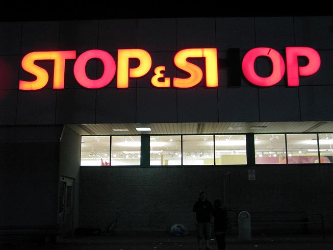 Our famous STOP  SHOP stores has become STOP  SLOP