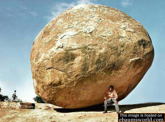 Huge rock