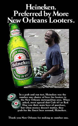 Heineken, the preferred loot