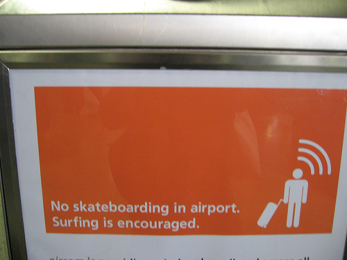 Surfing is Encouraged