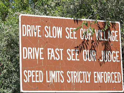 Drive Slow or Drive Fast