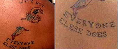 worst tattoo spelling mistakes ever - Y Ng 19 Eles Lese Does Ryone Bryone Cese has