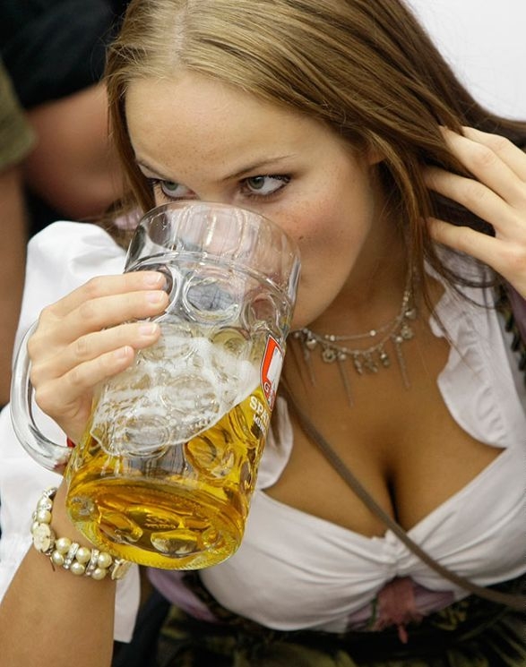 The world-famous festival of Oktoberfest began in Munich Germany 19 September 2009.