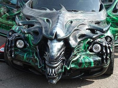 Alien car mod