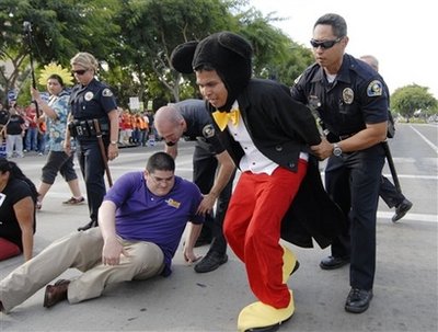 Cinderella, Snow White and Tinkerbell Arrested