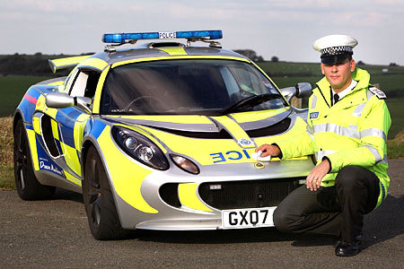 Lotus Elise British police
