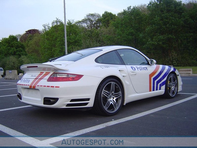 Dutch police Porsche
