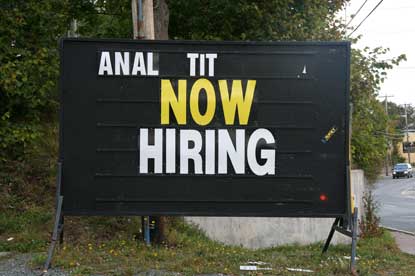 Best hiring signs