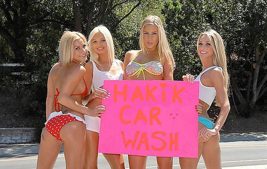 Hakik's Sexy Day at the Car Wash