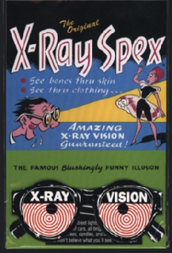 X-ray glasses for man version