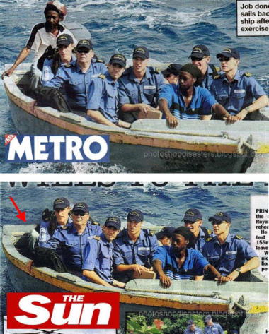 bad photoshop - Job done sails bac ship afte exercise Metro photoshopdisasters borgeren Sn toshopde