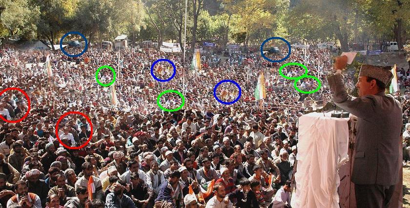 Minister Humal Nabi Azad photoshop failure