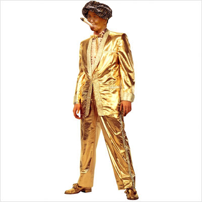 The gold suit