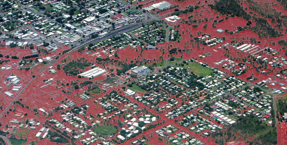 Those Australians have no luck. They had to endure floods. Now this town had all their girls menstruate at the same time.