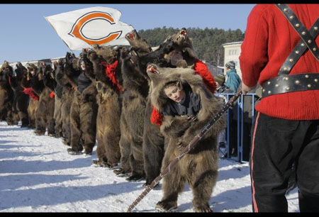 Bears fans maybe taking it too far.