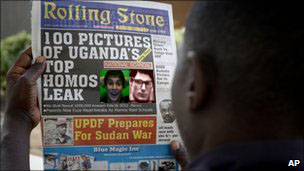 Uganda finally puts a stop to a newspaper that publicly denounces and names gays.