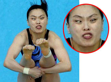 Diving Funny Faces 2