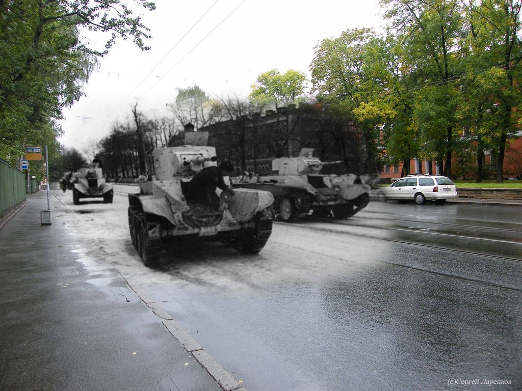 Cool Then and Now Superimposed WWII Pictures