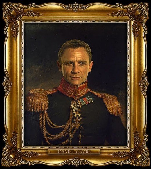 Celebrities as Russian Generals