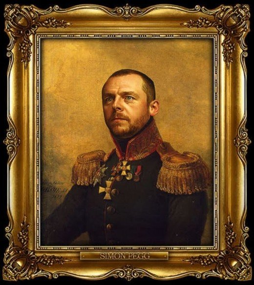 Celebrities as Russian Generals