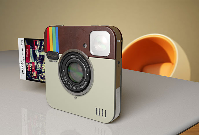 In 2014, the Polaroid camera is gonna make a come back.