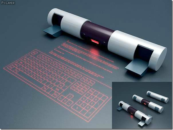 Keyboards will just be a laser light on your desk.