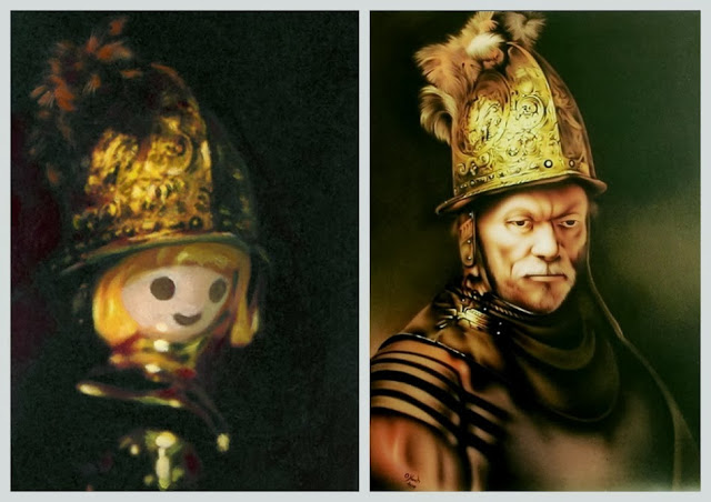 Rembrandt Man in Gold Helmet