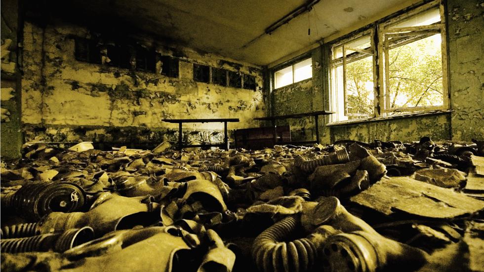 Chernobyl, Ukraine. Town that fell victim to a nuclear power plant disaster, and site to radioactive ghosts.