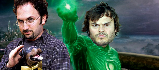 Green Lantern starring Jack Black. And yes it would have been a comedy about how Jack Black is ineptly using his superpowers in comical ways.