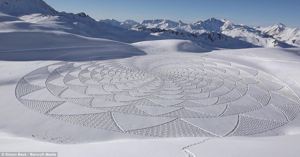 Incredible Snow Art
