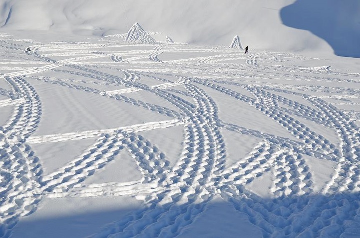Incredible Snow Art