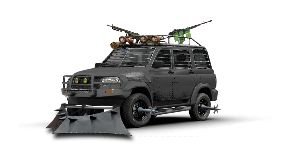 The SUV. Offers good off road, and mounted guns. Too bad that snowplower kills any ability to go off-roading.