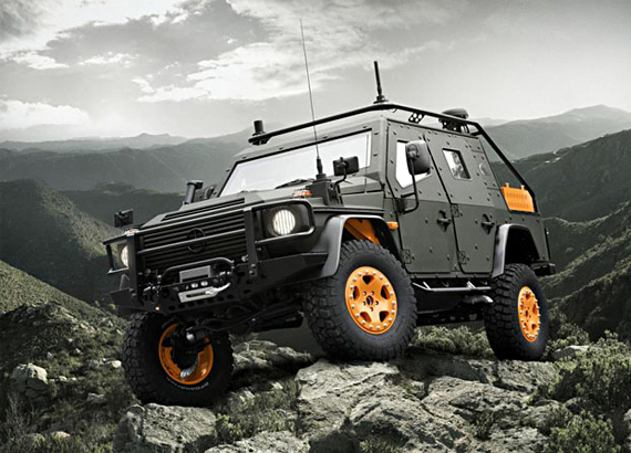 The Merc G. Most of what you get from a military vehicle, but in a smaller, quicker, and more agile package.