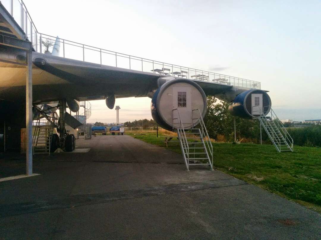 Jumbo Jet Converted Into A Hostel