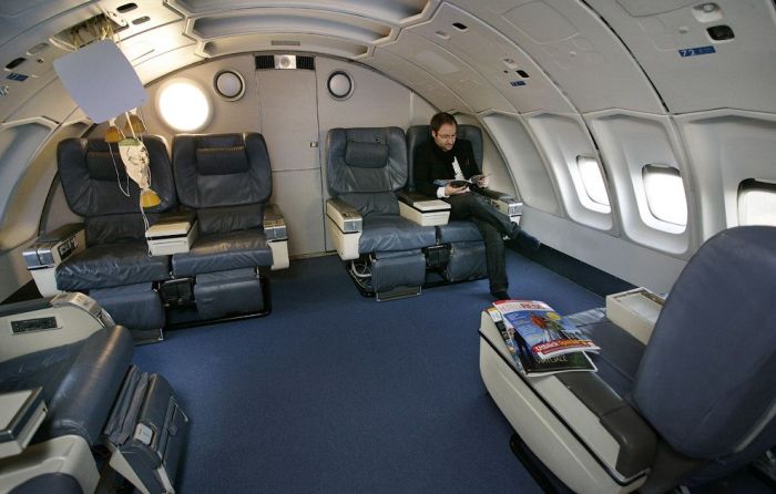 Jumbo Jet Converted Into A Hostel